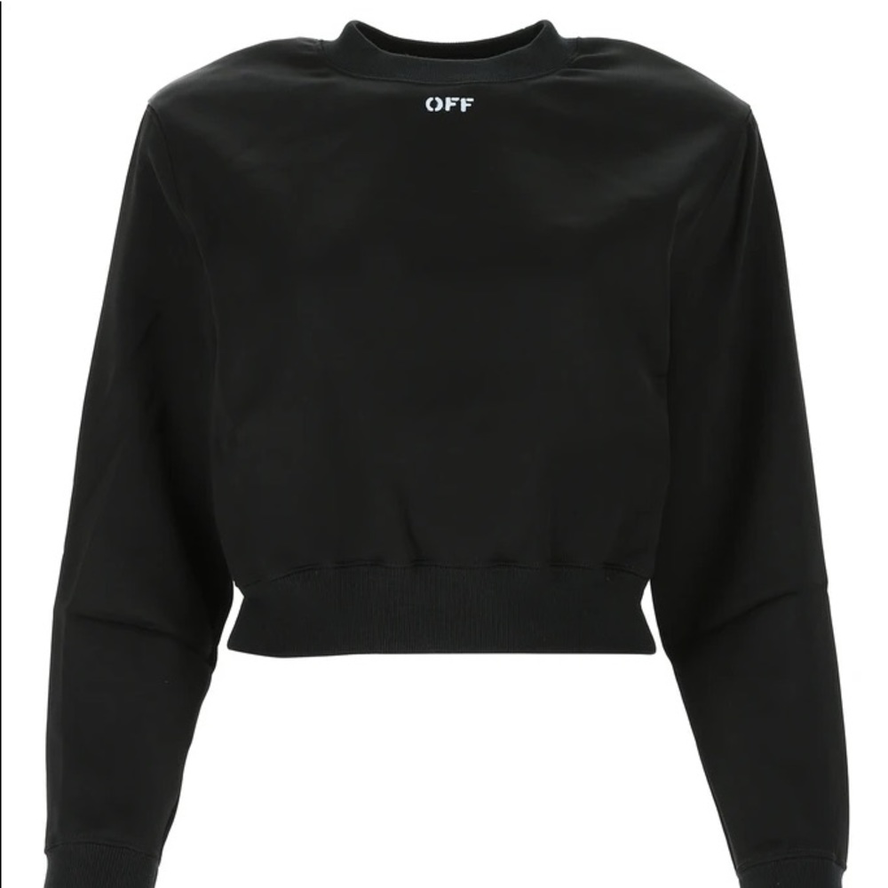 Off-white women's sweatshirt NWT SZ S